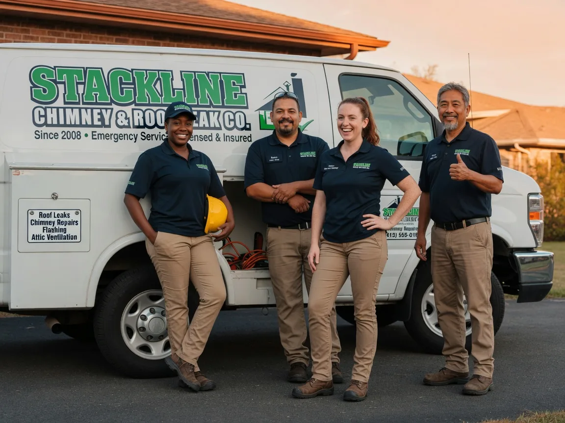 Chimney flashing repair company in Barling, AR
